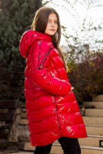 Пальто для девочки GnK С-685 превью фото