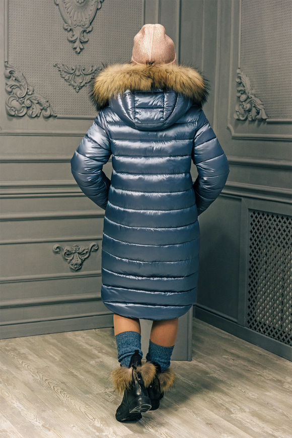 Пальто для девочки GnK ЗС-821 фото